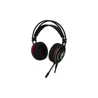 Gametech STRONG PRO USB Type A Gürültü Önleyici Mikrofonlu Kablolu Oyuncu Kulak Üstü Kulaklık Siyah