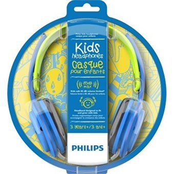 Philips SHK2000BL 3.5 mm Gürültü Önleyici Mikrofonlu Kablolu Kulak Üstü Kulaklık Mavi