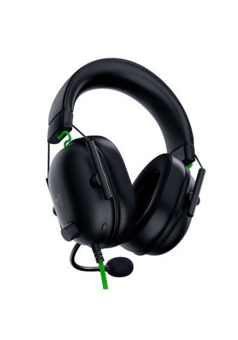 Razer BLACKSHARK V2 X 3.5 mm Gürültü Önleyici Mikrofonlu Kablolu Oyuncu Kulak Üstü Kulaklık Siyah