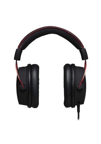 HyperX HX-HSCA-RD/EE 3.5 mm Gürültü Önleyici Mikrofonlu Kablolu Oyuncu Kulak Üstü Kulaklık Siyah