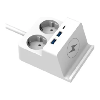 Cata Ct-3003 2'li Soket 1.5 metre 2'li USB Kablolu Çiftli Akım Korumalı Priz