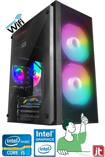 Jetucuzal J-TECH R274 Harici GeForce RTX 3060 Ti Intel Core i5 6500 16 GB Ram DDR4 128 GB SSD Tower FreeDos Masaüstü Bilgisayar