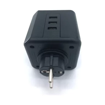 Fulltech Ftr-09 3'lü Soket 3'lü USB Kablosuz Tekli 2500 J Akım Korumalı Priz