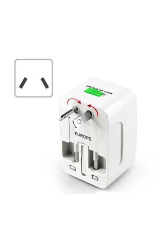 S-Link Slx-04A Tekli Soket 2'li USB Kablosuz Tekli Akım Korumalı Priz