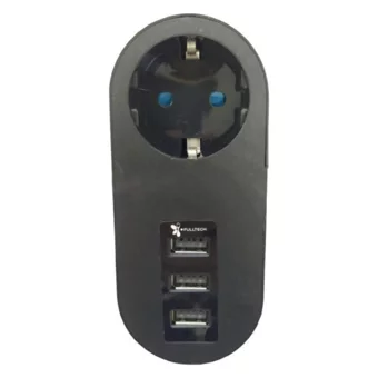 Mi Gold Mg-102 Tekli Soket 3'lü USB Kablosuz Tekli Akım Korumalı Priz