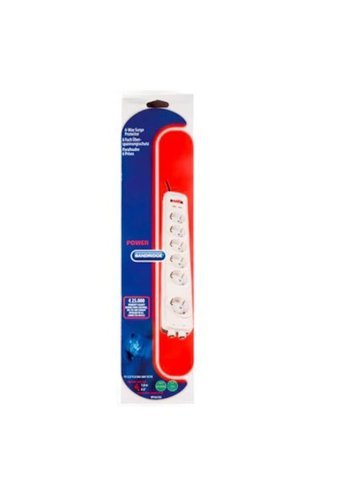 Bandridge Bpc-6632 6'lı Soket Kablolu Çiftli Akım Korumalı Priz