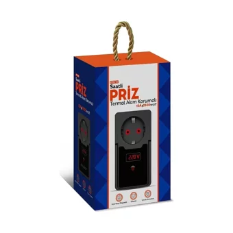 Fulltech Ftr-10 Tekli Soket Kablosuz Tekli 2500 J Akım Korumalı Priz