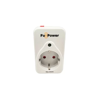 Full Power Tekli Soket Kablosuz Tekli Akım Korumalı Priz