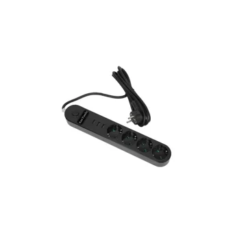 Icon Bm-9201 4'lü Soket 2 metre 3'lü USB Kablolu Çiftli Akım Korumalı Priz
