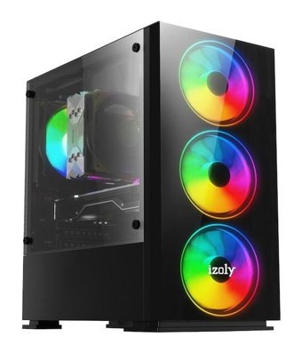 Izoly WE PLAY Harici Radeon RX 550 Intel Core i5 10400F 16 GB Ram 512 GB SSD Tower FreeDos Masaüstü Bilgisayar