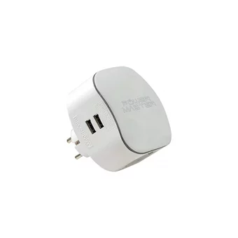 Powermaster Tyc00053222271 Tekli Soket 2'li USB Kablosuz Tekli Akım Korumalı Priz
