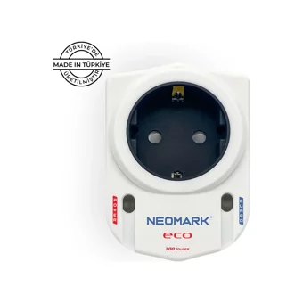 Neomark Eco Tekli Soket Kablosuz Tekli 700 J Akım Korumalı Priz