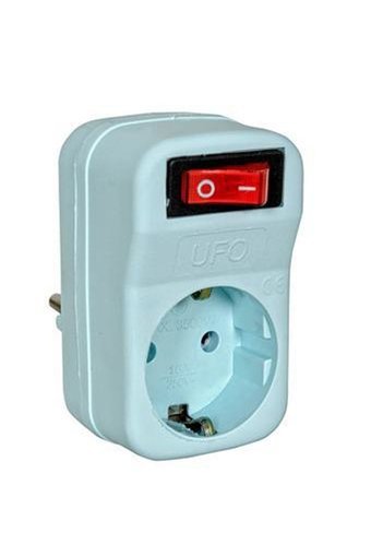 Ufo Electric Tekli Soket Kablosuz Tekli 450 J Akım Korumalı Priz