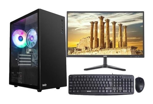 Izoly DİES X Dahili Intel UHD Graphics Intel Core i5 12400 16 GB Ram 256 GB SSD Tower FreeDos 22 inç Monitörlü Masaüstü Bilgisayar