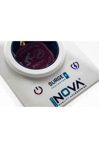 Nova Pls000123 Tekli Soket Kablosuz Tekli Akım Korumalı Priz