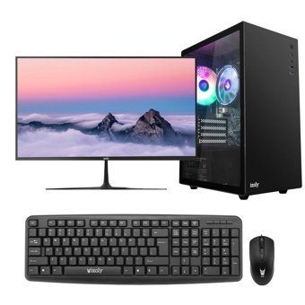 Izoly TALES X Dahili Intel UHD Graphics Intel Core i5 12400 8 GB Ram 512 GB SSD Tower FreeDos 22 inç Monitörlü Masaüstü Bilgisayar