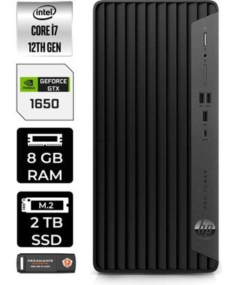 HP Pro Tower 400 G9 6U3M9EAP404 Harici GeForce GTX 1650 Intel Core i7 12700 8 GB Ram 2 TB SSD Tower Windows 11 Pro Masaüstü Bilgisayar + PER4 BELLEK