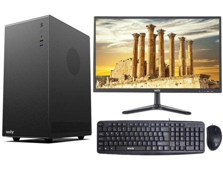 Izoly İZOLY M97 X Dahili Intel UHD Graphics 630 Intel Core i5 10400 8 GB Ram 256 GB SSD Tower FreeDos 22 inç Monitörlü Masaüstü Bilgisayar