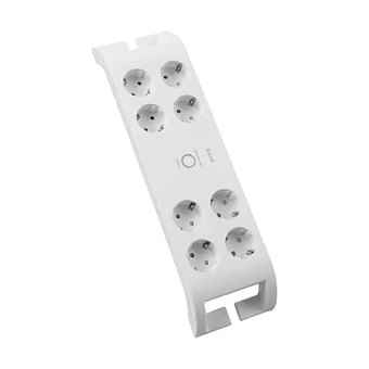 Findit Spg3080 8'li Soket 2 metre Kablolu Çiftli 900 J Akım Korumalı Priz