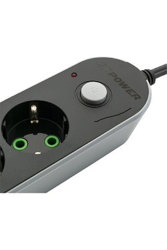Mf Product Jettpower 0366 3'lü Soket 1.5 metre 3'lü USB Kablolu Çiftli Akım Korumalı Priz