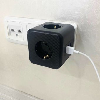 Buffer 3'lü Soket 3'lü USB Kablosuz Çiftli Akım Korumalı Priz