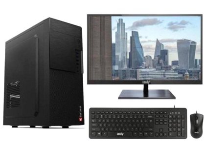 Izoly SWİFT X Harici GeForce RTX 3060 Ti Intel Core i5 3470 8 GB Ram 256 GB SSD Tower FreeDos 22 inç Monitörlü Masaüstü Bilgisayar