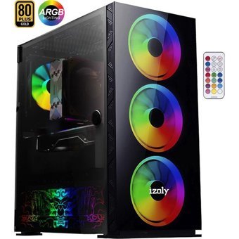Izoly WARBAND X Harici GeForce RTX 2060 Super Intel Core i5 10400F 32 GB Ram 512 GB SSD Tower FreeDos 24 inç Monitörlü Masaüstü Bilgisayar