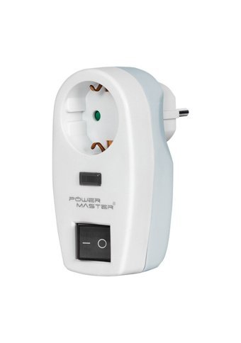 Powermaster 16892 Tekli Soket Kablosuz Tekli Akım Korumalı Priz