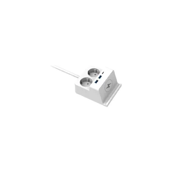 Cata Ct-3003 2'li Soket 1.5 metre 2'li USB Kablolu Tekli 918 J Akım Korumalı Priz