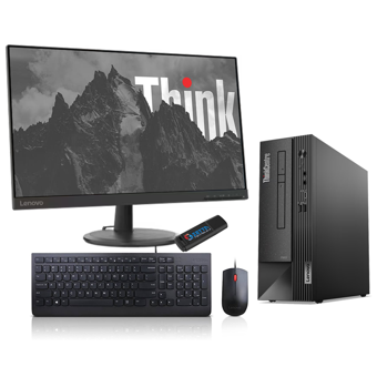 Lenovo Thinkcentre Neo 50S 11T000ESTXMMGW10 Harici GeForce RTX 3060 Ti Intel Core i5 12400 64 GB Ram 512 GB SSD Tower Windows 11 Pro 23.8 inç Monitörlü Masaüstü Bilgisayar + Zetta Flash Bellek