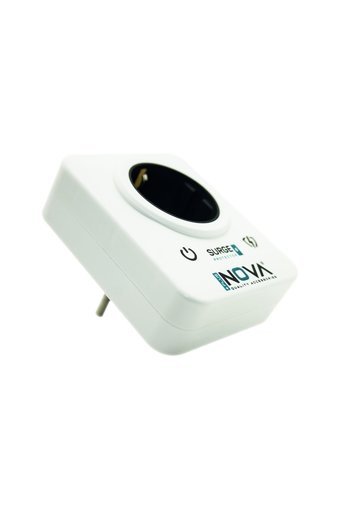 Novaplus Pls000123 Tekli Soket Kablosuz Tekli Akım Korumalı Priz
