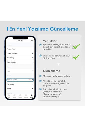 Meross Mss210-5 Tekli Soket Kablosuz Tekli Akım Korumalı Priz