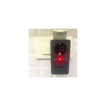 River World Tekli Soket 2'li USB Kablosuz Tekli Akım Korumalı Priz