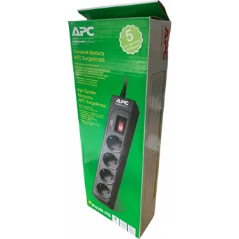 Apc By Schneider Electric P43B-Rs 4'lü Soket 1 metre Kablolu Tekli 918 J Akım Korumalı Priz