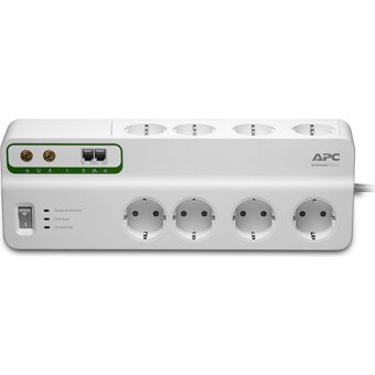 Apc By Schneider Electric Pmf83Vt-Gr 8'li Soket 3 metre Kablolu Çiftli 2690 J Akım Korumalı Priz