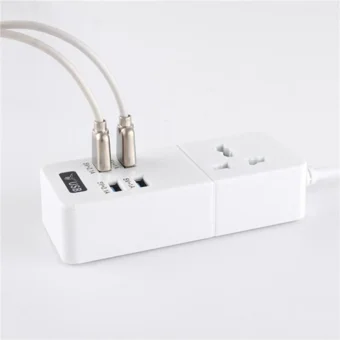 Ozmik Zgn Tekli Soket 2 metre 4'lü USB Kablolu Tekli Akım Korumalı Priz