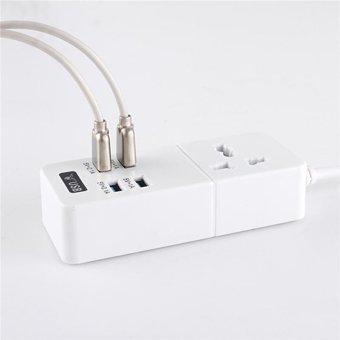Ozmik Zgn Tekli Soket 2 metre 4'lü USB Kablolu Tekli Akım Korumalı Priz