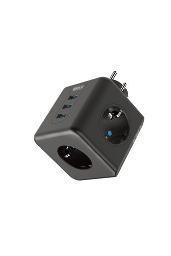 Protonust Pro09Ftr 3'lü Soket 3'lü USB Kablosuz Tekli Akım Korumalı Priz