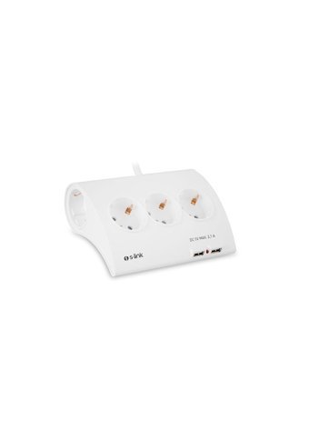 S-Link Spg9-5-15 5'li Soket 1.5 metre 2'li USB Kablolu Tekli Akım Korumalı Priz