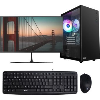 Izoly G98 X Dahili Intel UHD Graphics 630 Intel Core i5 10400 8 GB Ram 128 GB SSD Tower FreeDos 22 inç Monitörlü Masaüstü Bilgisayar