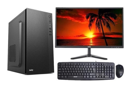 Izoly START X Dahili Intel HD Graphics Intel Core i5 520M 8 GB Ram 256 GB SSD Tower FreeDos 21.5 inç Monitörlü Masaüstü Bilgisayar