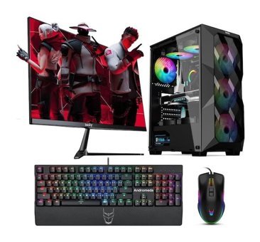 Izoly ENTEİ Y Harici GeForce RTX 3060 Ti Intel Core i3 12100F 16 GB Ram 512 GB SSD Tower FreeDos 27 inç Monitörlü Masaüstü Bilgisayar
