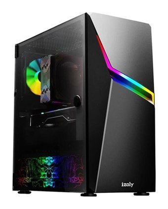 Izoly RİVA Harici GeForce GTX 1650 AMD Ryzen 5 3600 8 GB Ram 512 GB SSD Tower FreeDos Masaüstü Bilgisayar