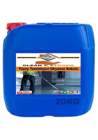 Clean & Strong Okyanus Kokulu Yüzey Temizleyici 20 kg