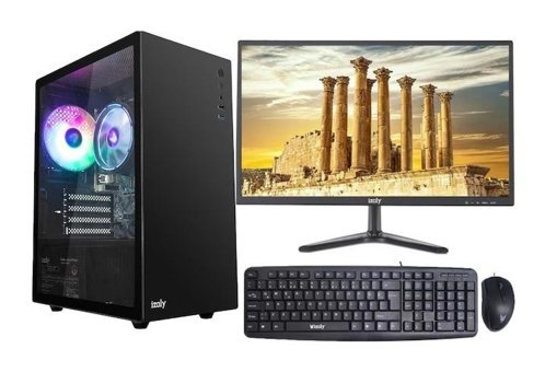 Izoly METİS Dahili Intel UHD Graphics Intel Core i5 12400 16 GB Ram 128 GB SSD Tower FreeDos 22 inç Monitörlü Masaüstü Bilgisayar