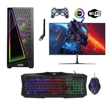 Izoly OCEAN X 22M Harici Radeon RX 550 Intel Core i5 4440 16 GB Ram 512 GB SSD Tower FreeDos 22 inç Monitörlü Masaüstü Bilgisayar