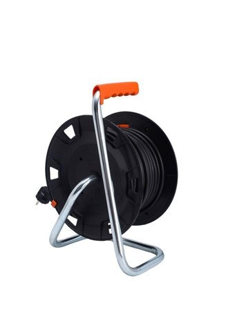 Bylion 3500 W Kalın Topraklı Akım Korumalı 4'lü 20 m Makaralı Uzatma Kablolu Priz Çok Renkli