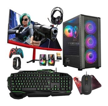 Turbox TX4830 Harici GeForce GTX 750 Ti Intel Core i7 2600 16 GB Ram 1 TB SSD Tower FreeDos 27 inç Monitörlü Masaüstü Bilgisayar