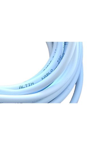 Yıldırımelektro Kalın 3'lü 5 m Uzatma Kablolu Priz Beyaz