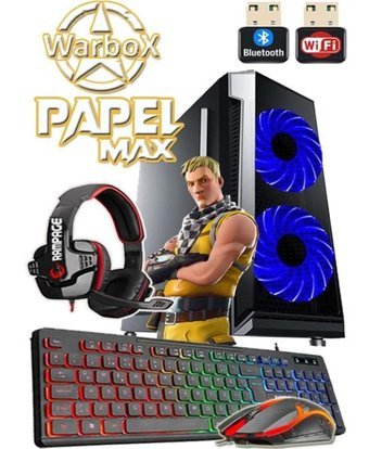 Warbox PAPEL MAX Harici Radeon R5 230 Intel Core i3 3220 8 GB Ram 240 GB SSD Tower FreeDos Masaüstü Bilgisayar